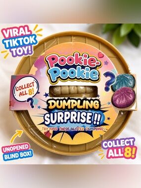 Pookie Pookie Dumpling Squishy Blind Box Unopened Viral TikTok Toy